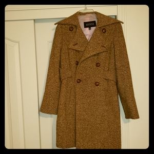 Guess Tan Pea Coat